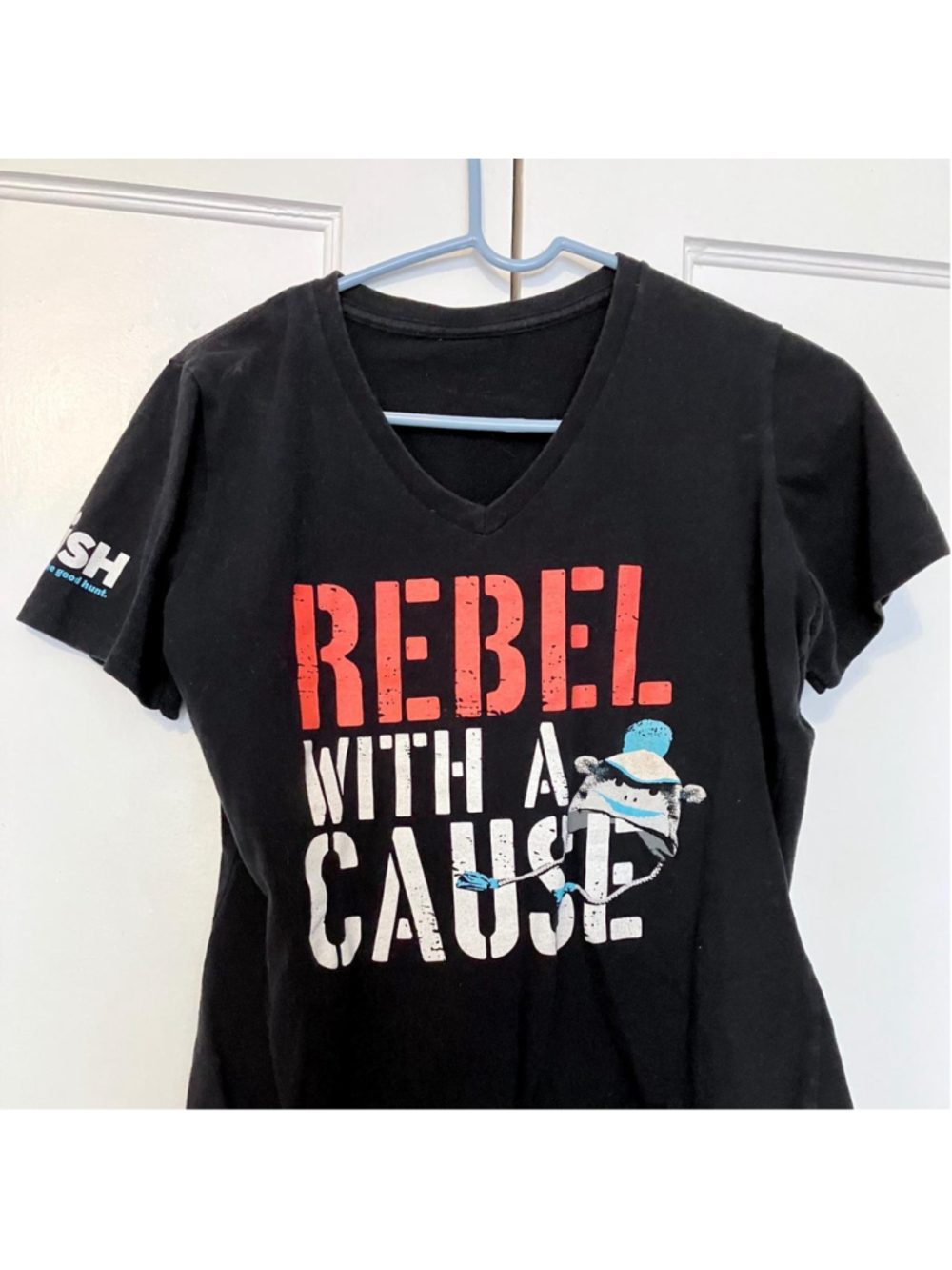 Misha Collin's GISH "Rebel With a Cause" Black Tee